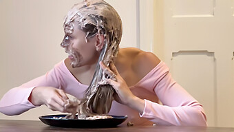 British Milf Enjoys Cake Fetish And Sploshing In Second Installment