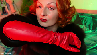 A Sensual Asmr Experience With A Stunning Redhead In Latex Gloves