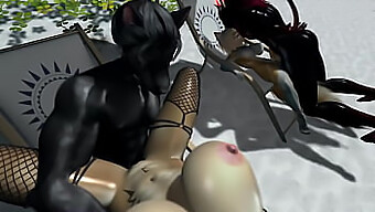 Furry Threesome With Angels Of Lust And Hardsex