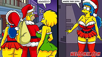 A Simpsons Family Christmas Surprise: Giving His Wife To Homeless People