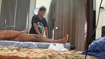 A Masseuse Gets Surprised By A Petite Black Penis During A Steamy Session