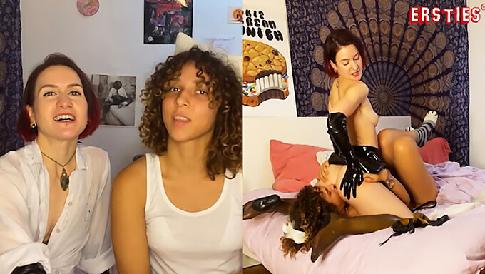 Lesbian Jerman Menikmati Menjilat Dan Meremas Secara Sensual